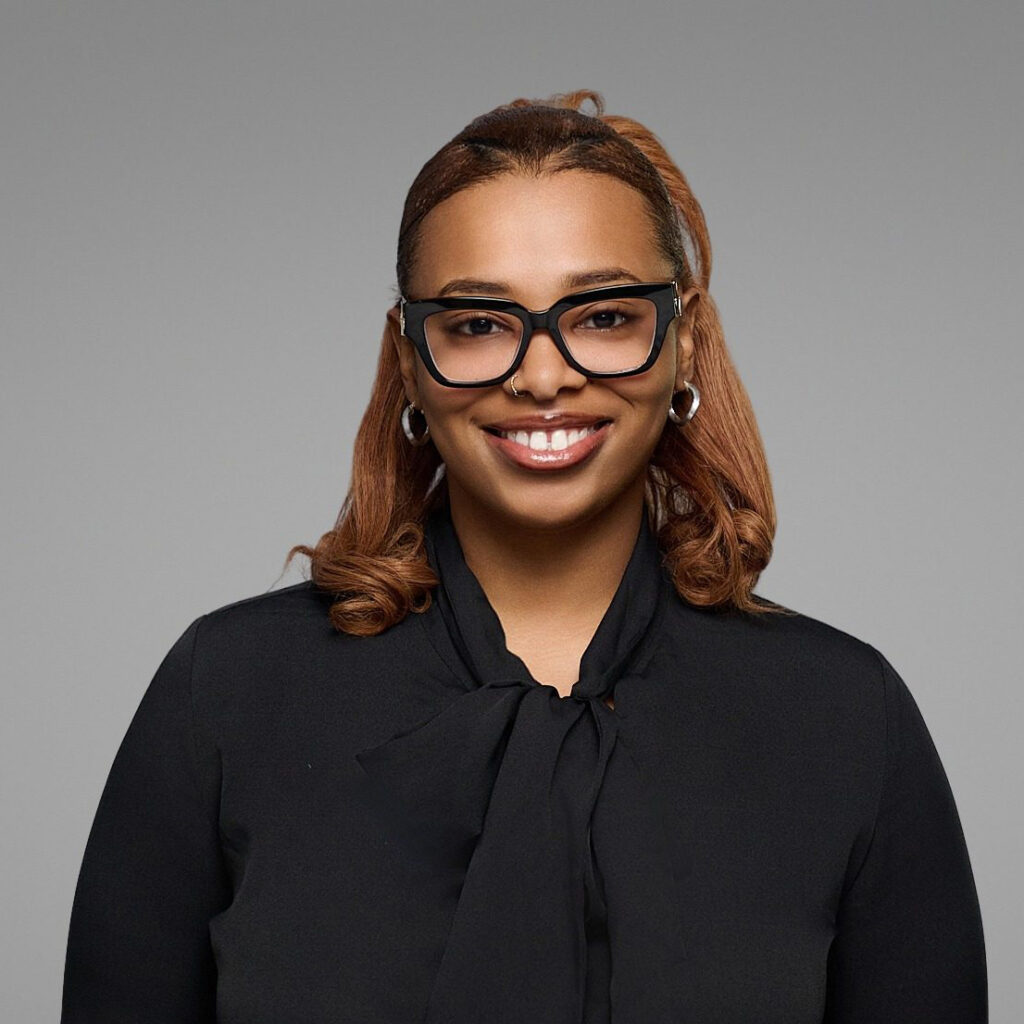 Kaya Hamilton, Research Coordinator at MomGenes, contributing to maternal mental health studies at UNC School of Medicine.