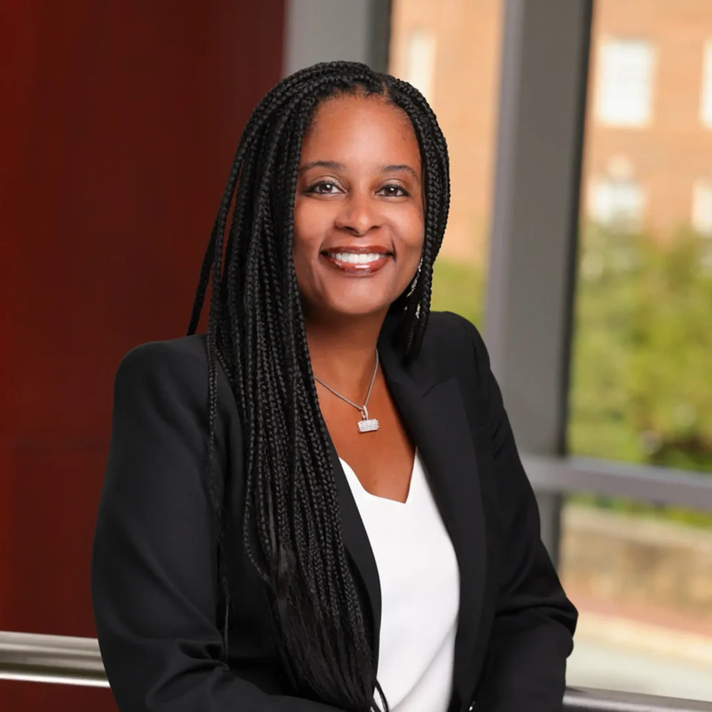 Karen Sheffield‑Abdullah, PhD, RN, CNM and a Co-Investigator at MomGenes, UNC School of Medicine Psychiatry, leading research on postpartum depression and mental health.