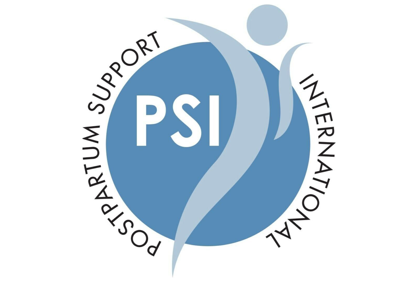Postpartum Support International (PSI) logo, dedicated to supporting mothers and families in postpartum depression recovery.