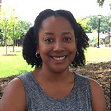 NaEshia Ancalade, Pharm D, Lab Staff at MomGenes, conducting research on postpartum depression and mental health at UNC.